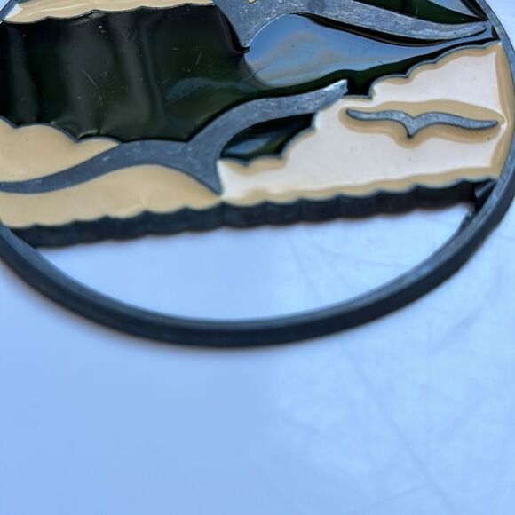 Vintage birds/seagulls round sun catcher - Picture 3 of 5